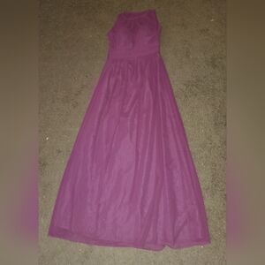 Elegant Purple Maxi Dress